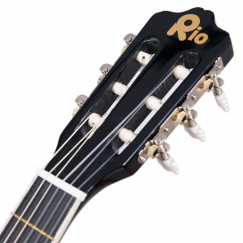 Rio 3/4 size (36'') Junior Classical Guitar - Black