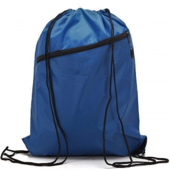 RayGar Drawstring Bags for School/Sport Pack of 10 - Royal Blue