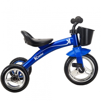 Kiddo Kids Trike 3 Wheel Childrens Ride On Tricycle - Blue