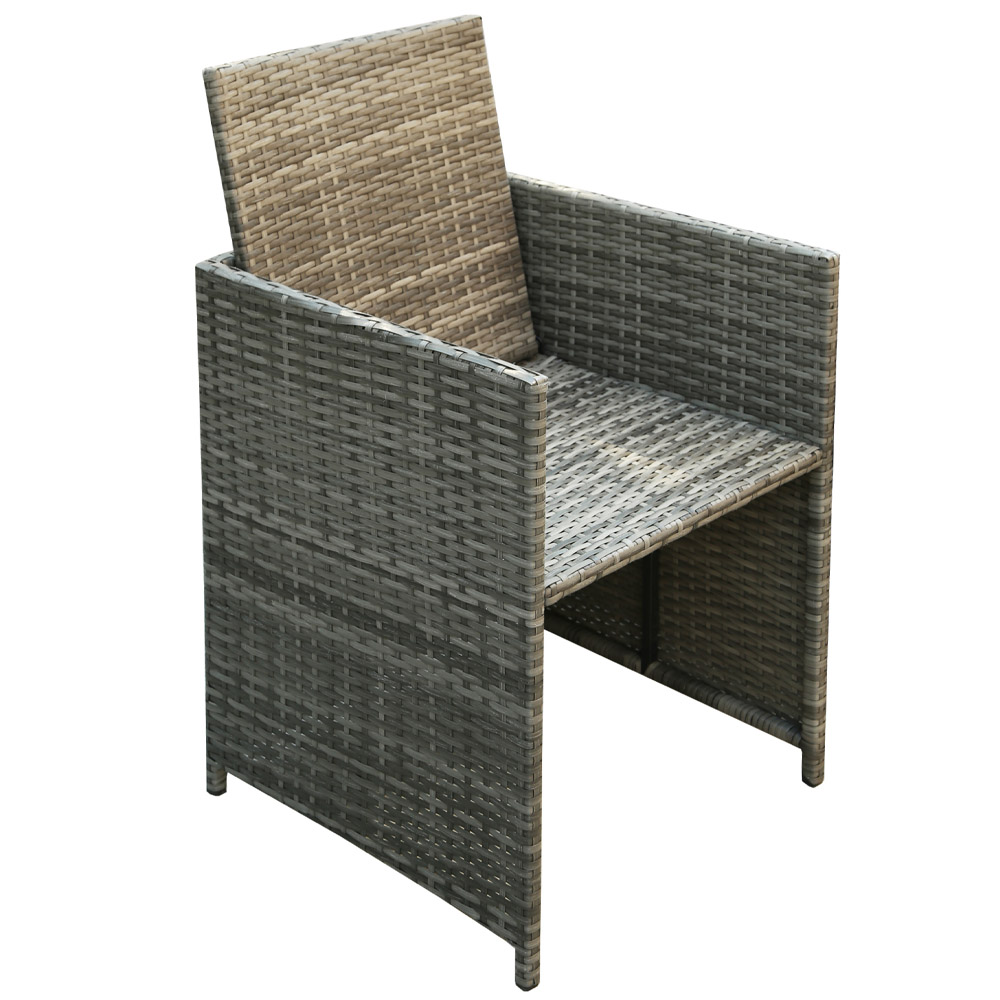 Hestia Deluxe Rattan 10 Seater Dining Cube Garden Furniture Patio Set w